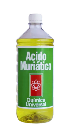 ACIDO MURIATICO DE 1LITRO QUIMICA UNIVERSAL