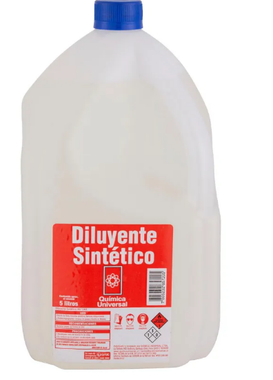 DILUYENTE SINTETICO 5LTS QUIMICA INDUSTRIAL