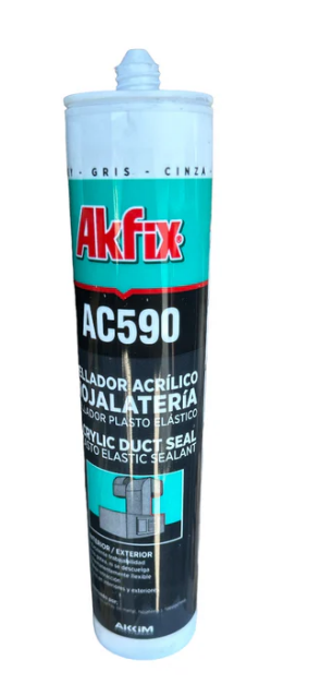 SELLADOR ACRILICO GRIS 300ML AKFIX DUCT SEAL AC590