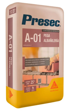 PEGA ALBAÑILERIA A-01 PRESEC