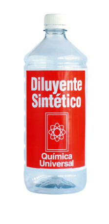 DILUYENTE SINTETICO 1 lt QUIMICA UNIVERSAL