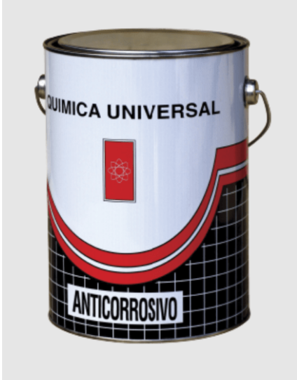ANTICORROSIVO COLOR ROJO  3.785LTS= 1G QUIMICA UNIVERSAL