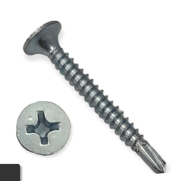 TORNILLO AUTOPERFORANTE DE CABEZA AVELLANADA 6X 1 1/2" CAJA 1KG X 540PZAS