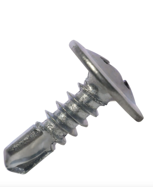 TORNILLO AUTOPERFORANTE DE CABEZA DE LENTEJA 8X1/2" CAJA X 100PZAS
