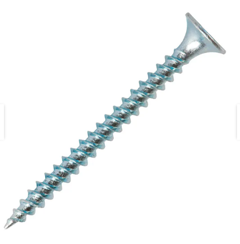 TORNILLO VOLCANITA CABEZA PLANA PUNTA FINA   6X 1 1/4" CAJA X 100PZAS