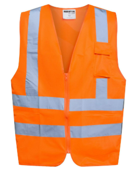 CHALECO REFLACTANTE ESTANDAR NARAJA