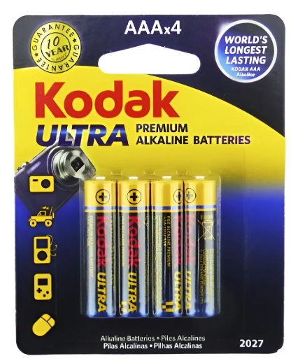 PILA KODAK ULTRA AAA SET X 4