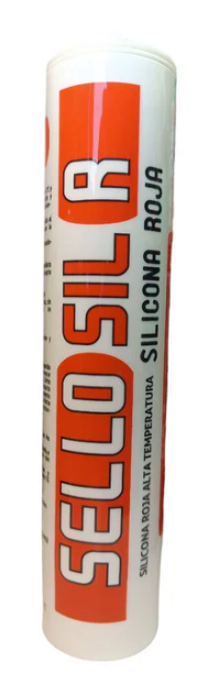 SILICONA ROJA ALTA TEMPERATURA SELLO SIL R