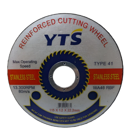 DISCO DE CORTE 4 1/2" 115X1.2X22.2MM YTS