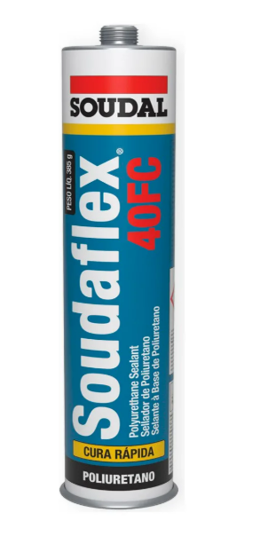 SELLADOR POLIURETANO SOUDAFLEX 40FC BLANCO 300 ML SOUDAL