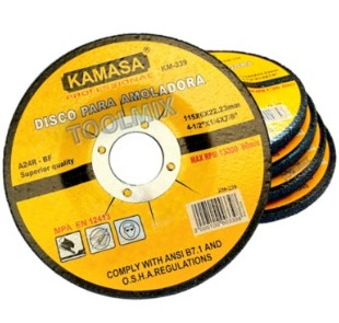 DISCO DE DESBASTE 115X6X22.23MM KAMASA