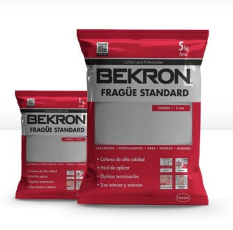 FRAGÜE ESTÁNDAR CERÁMICA 5 KILO COLORES BEKRON