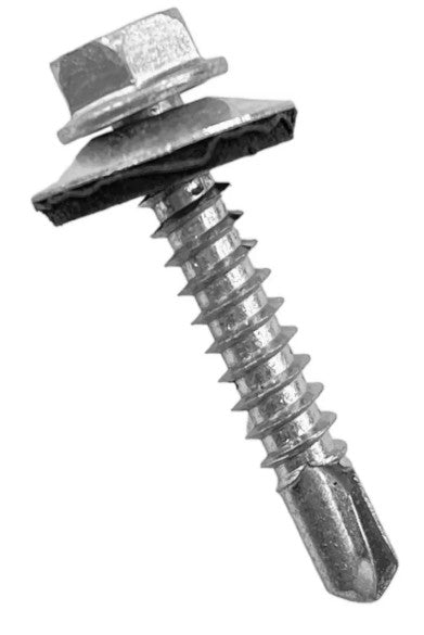 TORNILLO AUTOPERFORANTE HEXAGONAL 12X2" CAJA 1/2 KG X 62PZA P/TECHO