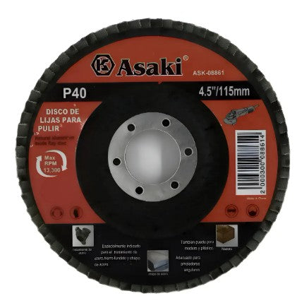 DISCO DE DESBASTE 115X6X22.23MM ISAKI