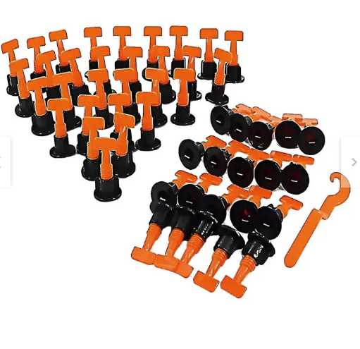 JUEGO DE SEPARADOR DE  NIVELACION PARA CERÁMICAS 1.5MM - 50 PIEZAS KAMASA